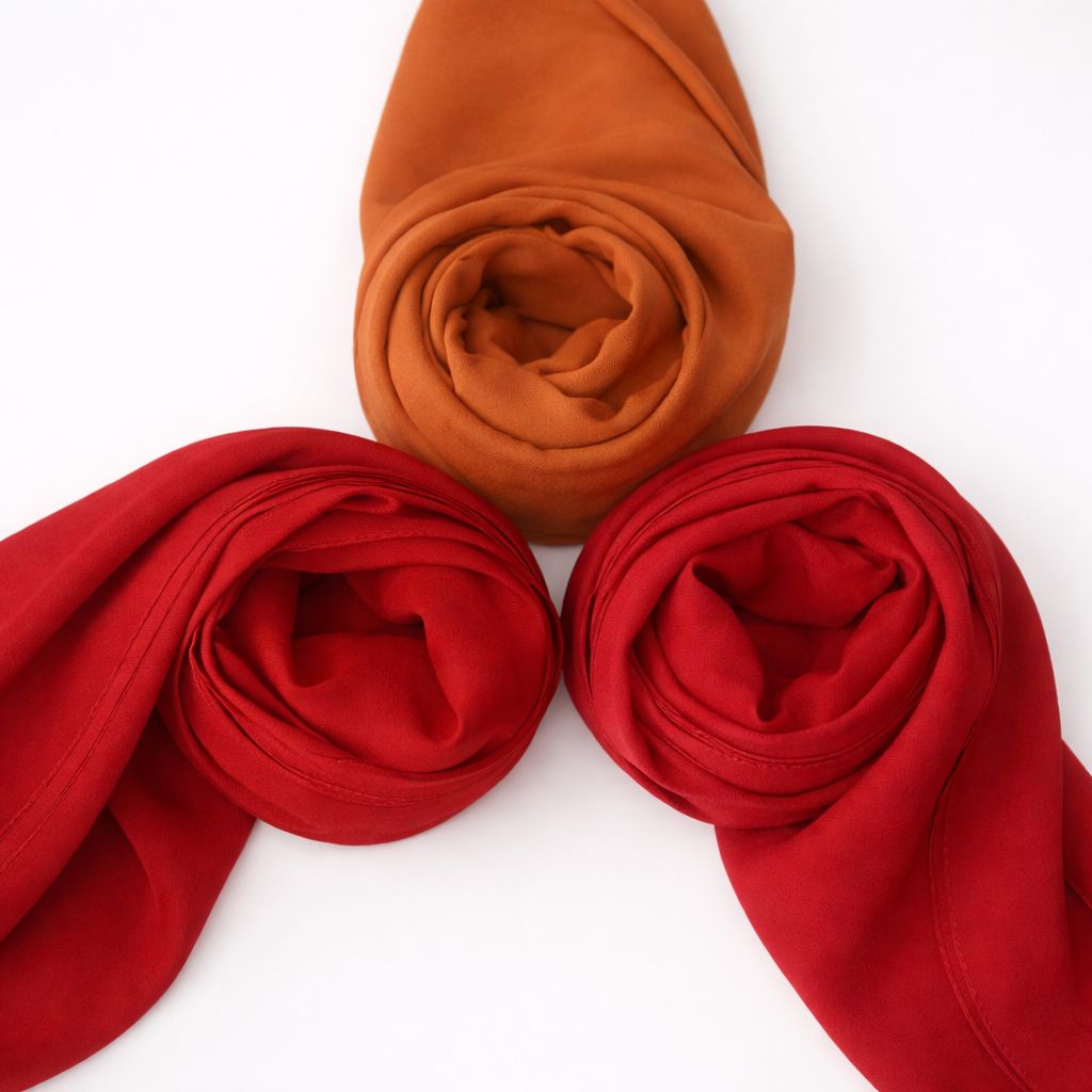 Fertig  Chiffon Hijab- 3er Bundle